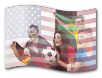 Flag Collage photo effect preview