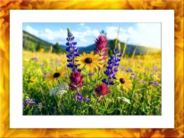 Flower Frame photo effect preview