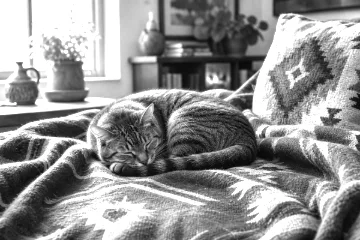 Grayscale photo effect preview