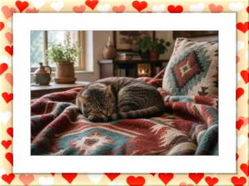 Hearts Frame photo effect preview