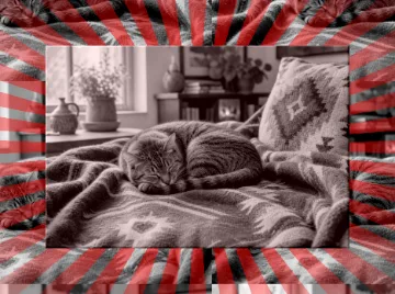 Sunburst photo effect preview